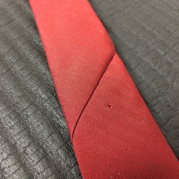 Vintage Christian Dior Red Mens Tie - Picture 8 of 8
